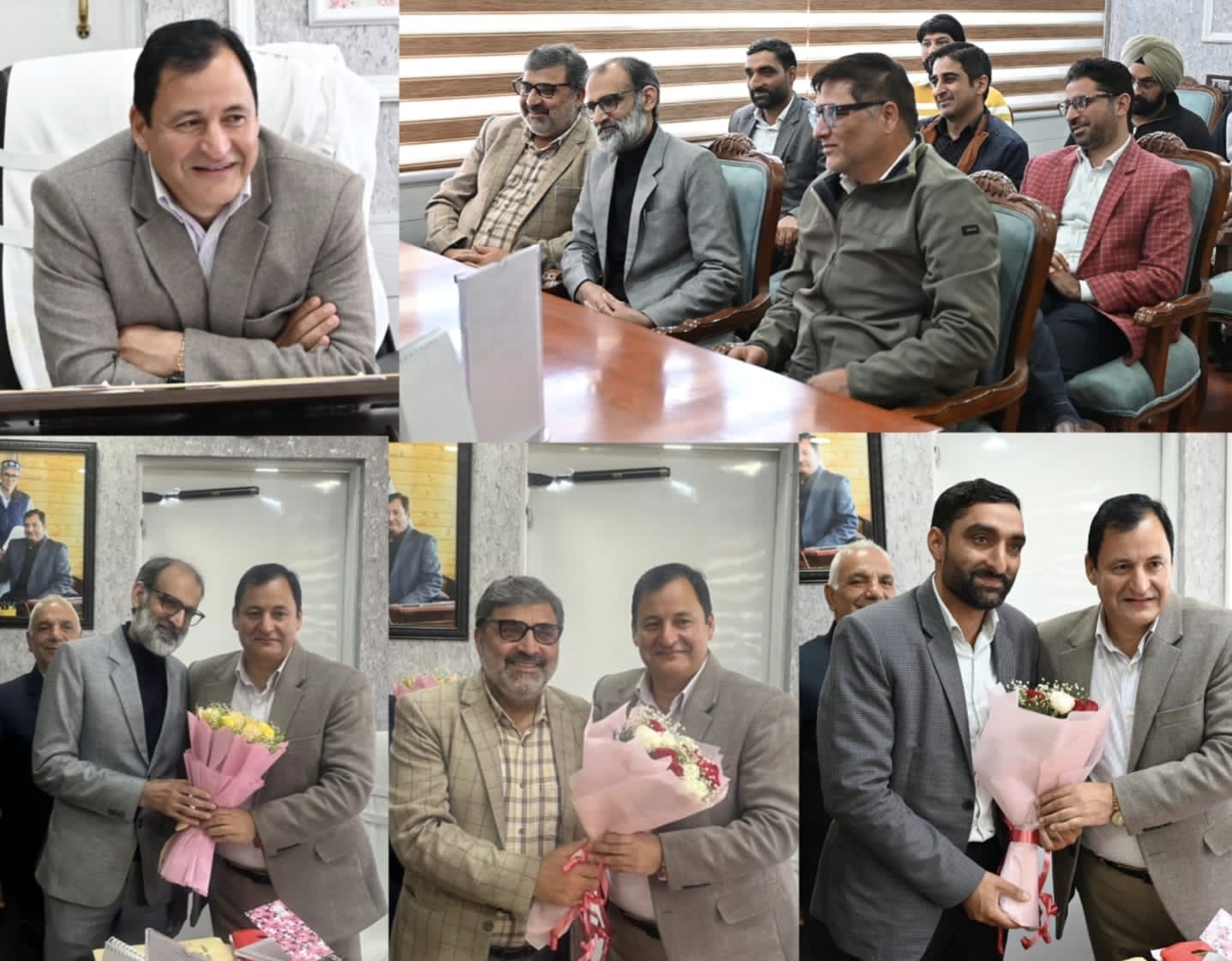 'Finance Employees’ Associations Congratulate Javid Dar on Assuming Charge'