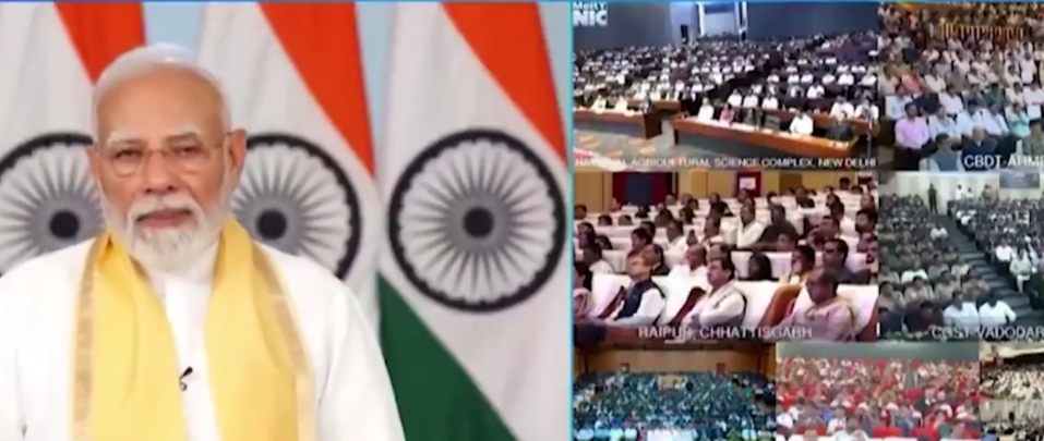 'PM Modi Virtually Addresses 20th Rozgar Mela , Calls Upon Youth to Contribute to Viksit Bharat Vision'