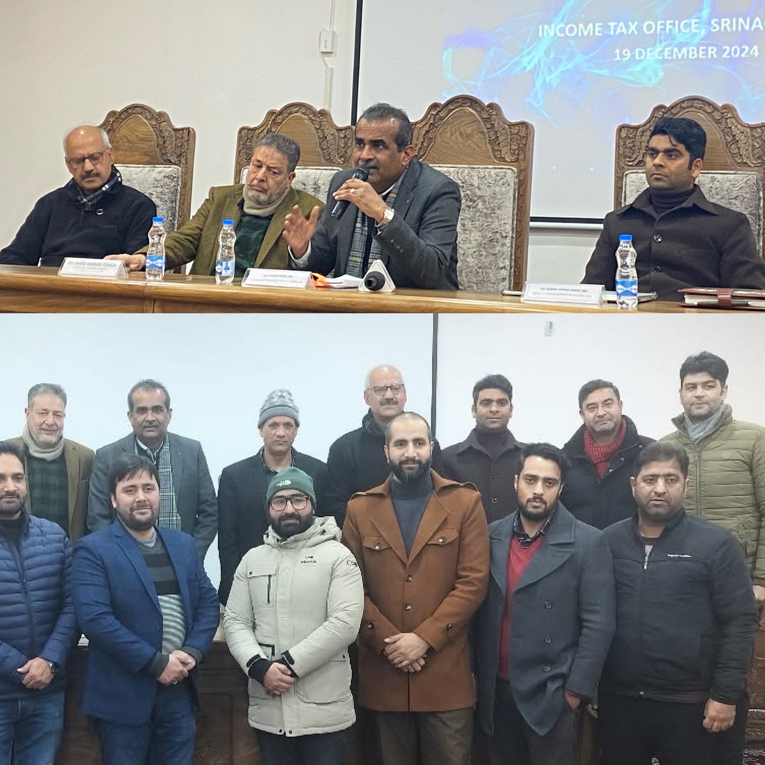 'PHD Chamber of Commerce and Industries Kashmir (PHDCCI-K) Invited by IT Department Srinagar  for Crucial Interactive Session on Direct Tax Vivad Se Vishwas Scheme 2024